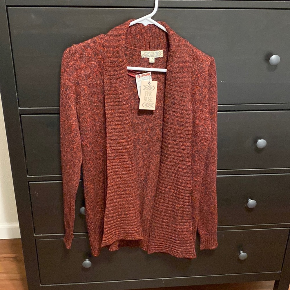 Open sweater